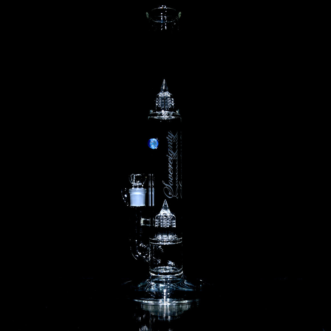 Bishop - G-Line 12mm 6 Cut UpGrid Tube w/ Millie - Clear - 18mm Female