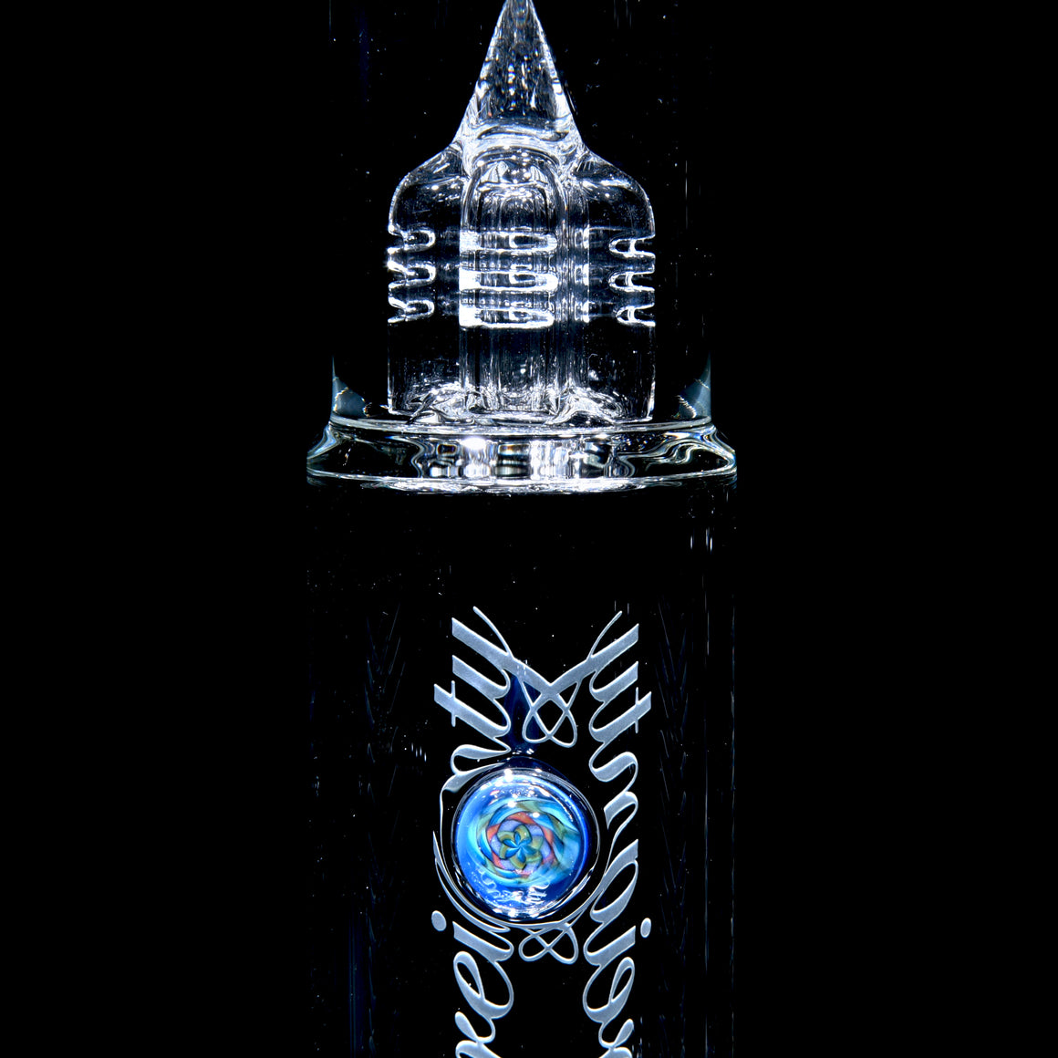 Bishop - G-Line 12mm 6 Cut UpGrid Tube w/ Millie - Clear - 18mm Female