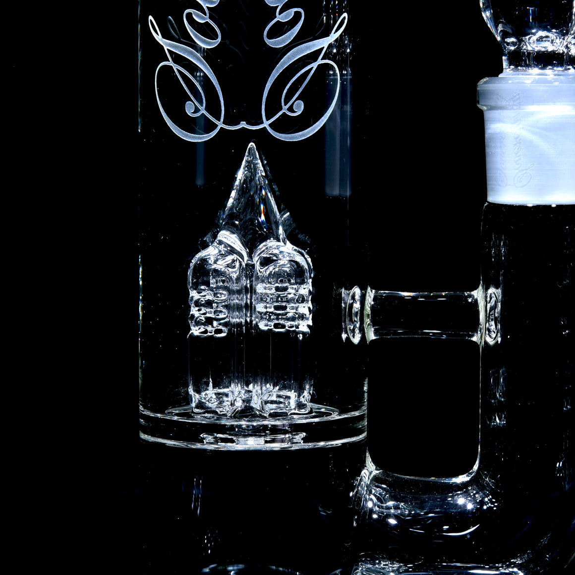 Bishop - G-Line 12mm 6 Cut UpGrid Tube w/ Millie - Clear - 18mm Female