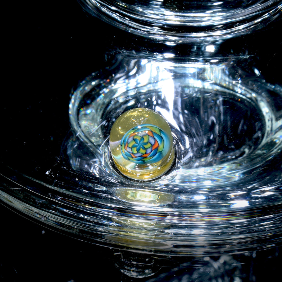 Full-size Hornet - Stemline 16mm 6 Cut w/ Splashguard, 28mm Neck, Millie - Clear - 18mm Female