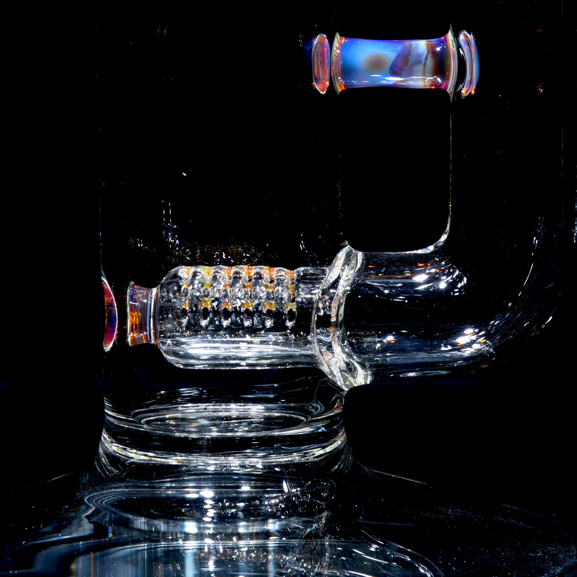 MA 50x5mm Stemline 20mm 6 Cut Upgrid Straight Tube w/ 4-hole Slide - Guava Root - 18mm Female