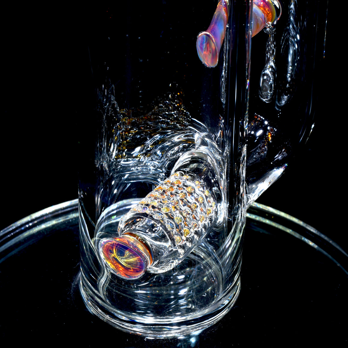 MA 50x5mm Stemline 20mm 6 Cut Upgrid Straight Tube w/ 4-hole Slide - Guava Root - 18mm Female