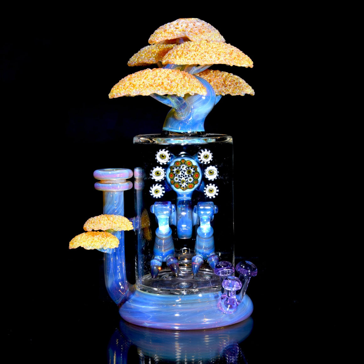 Collab - "AI #4" Sculpted Bonsai w/ Mecha Angel Droid - 10mm Female