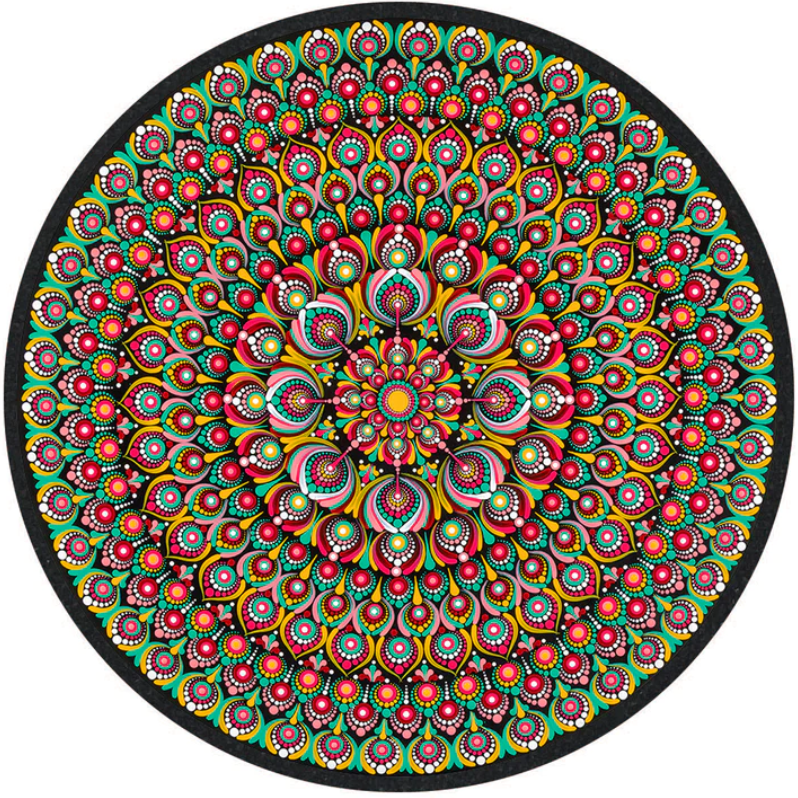 Thoughtful Dots - 12" Dotwork Mood Mat