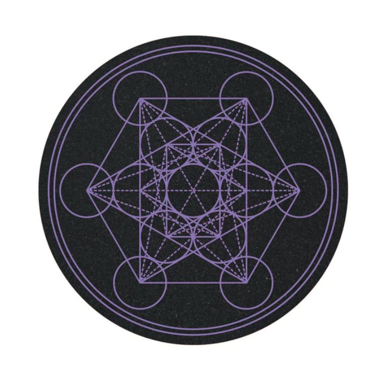 Violet Metatron - 8" Sacred Geometry Mood Mat