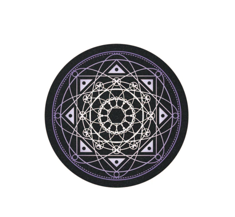 Gemini Grid - 5" Sacred Geometry Mood Mat