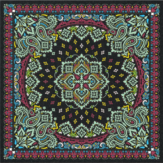 Sage Carpet - 12" Square Rug Mood Mat
