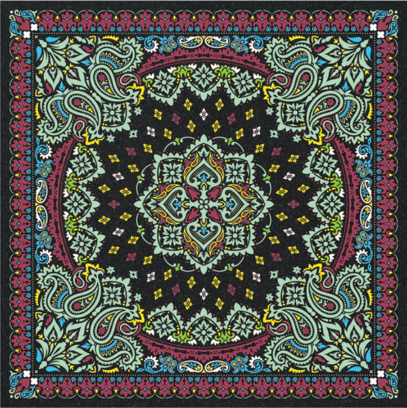 Sage Carpet - 12" Square Rug Mood Mat