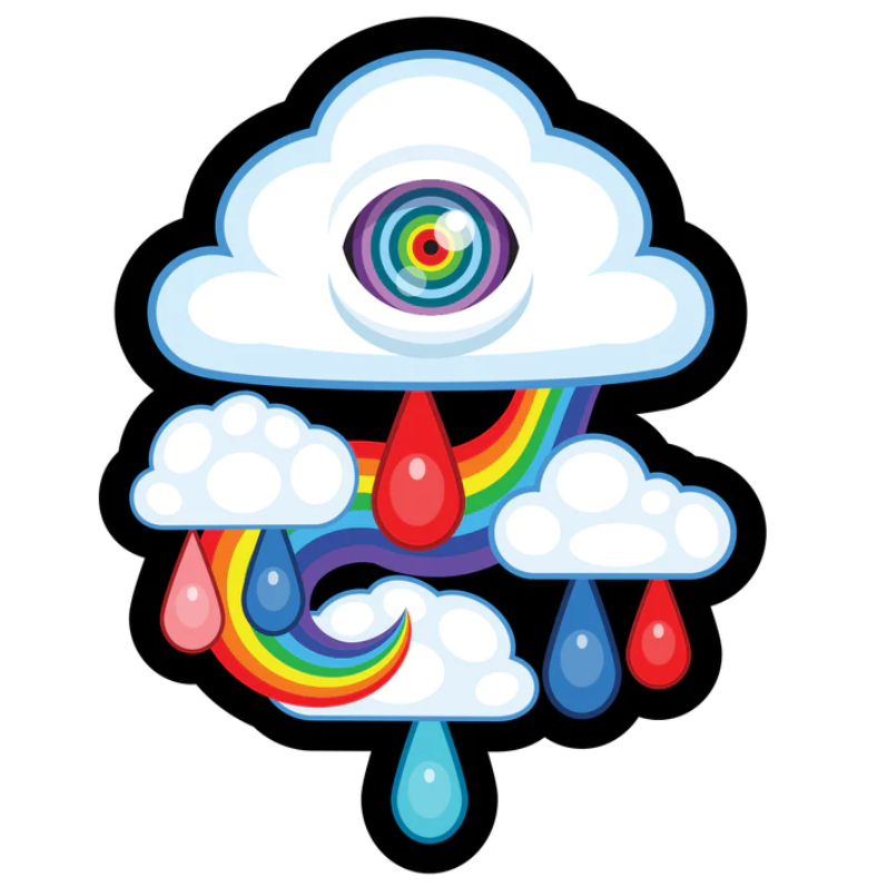 RJ Glass - 8" Eye Cloud Mood Mat