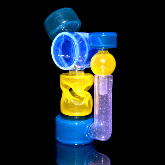 Twisted Swiss Cylinder Colorform Rig - 14mm Female
