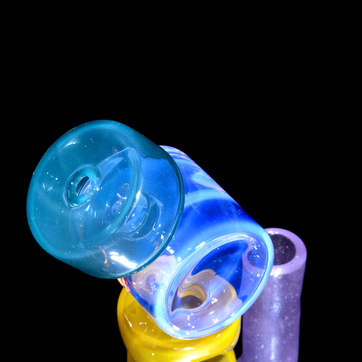 Twisted Swiss Cylinder Colorform Rig - 14mm Female