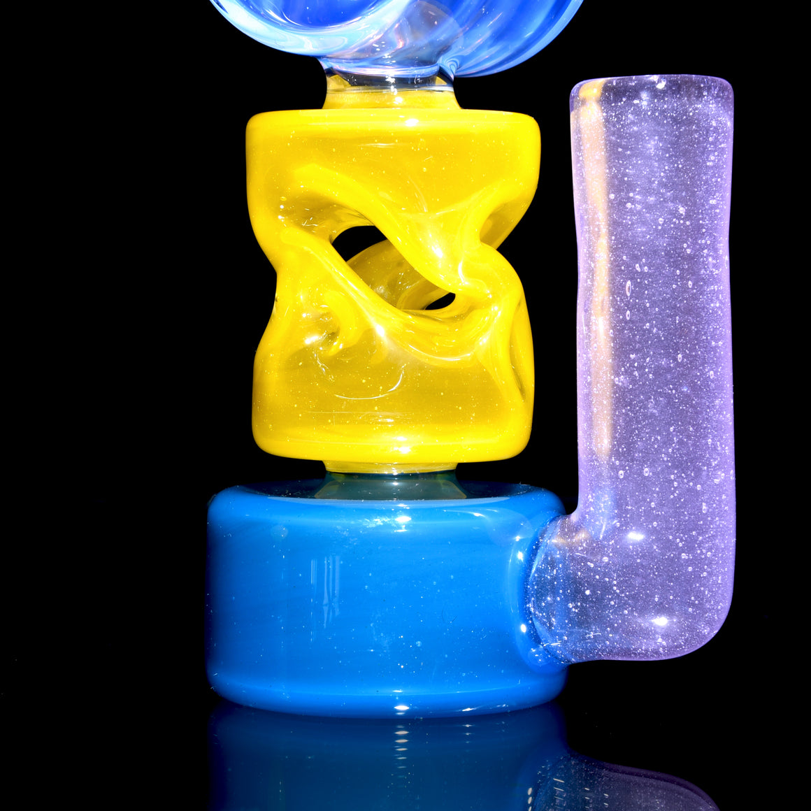 Twisted Swiss Cylinder Colorform Rig - 14mm Female