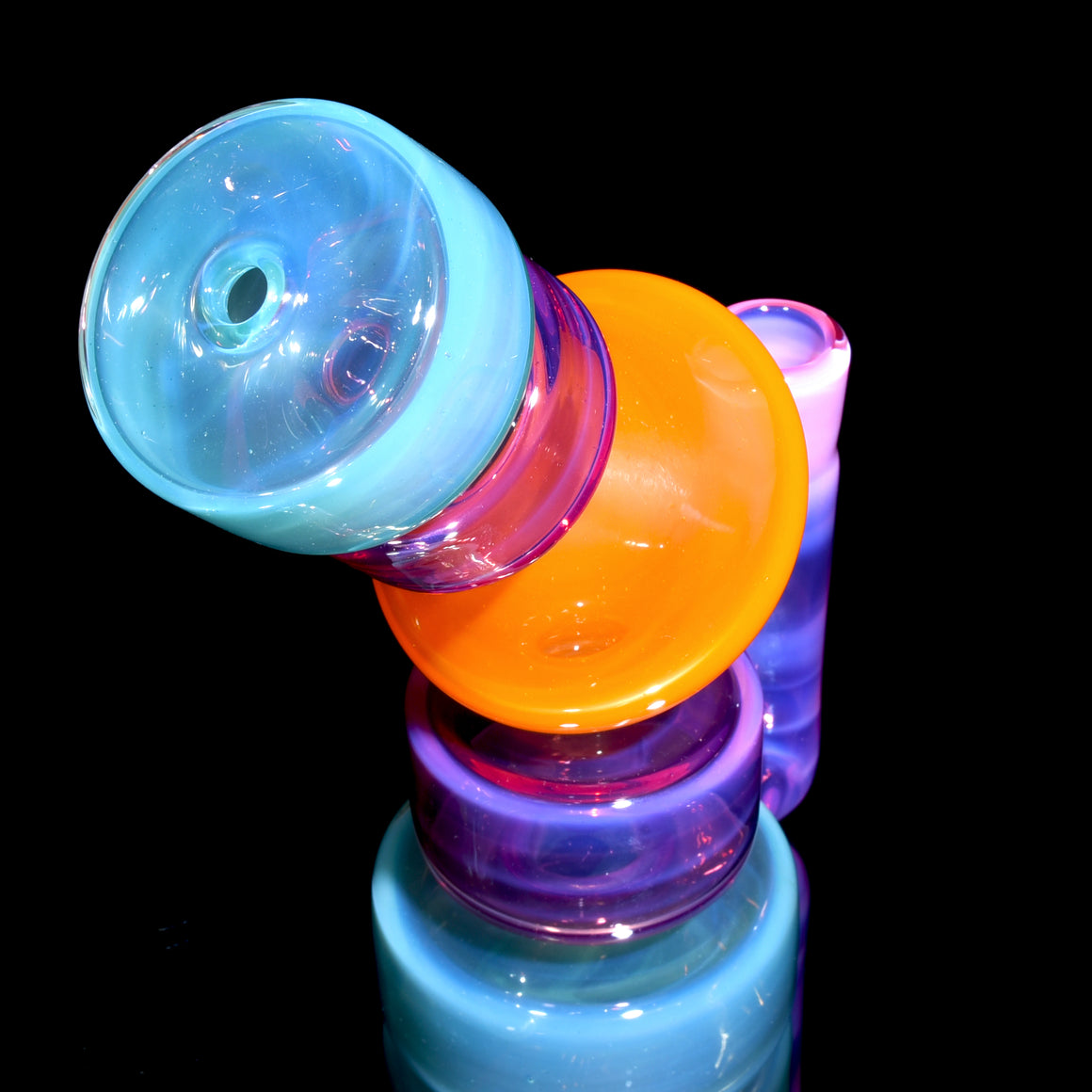 Bicone Puck Colorform Rig - 14mm Female