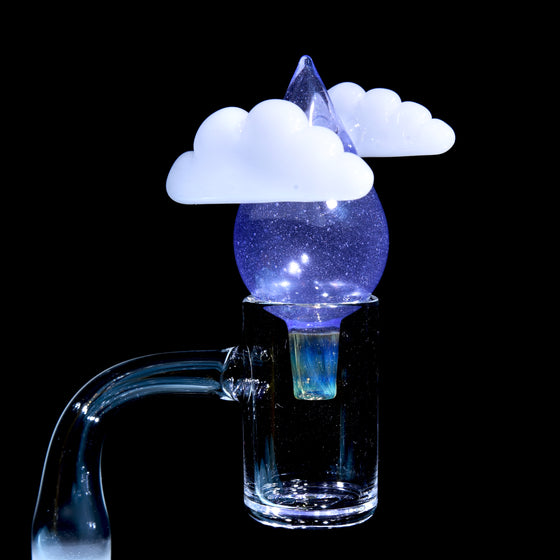 Raindrop and Clouds Bubble Cap