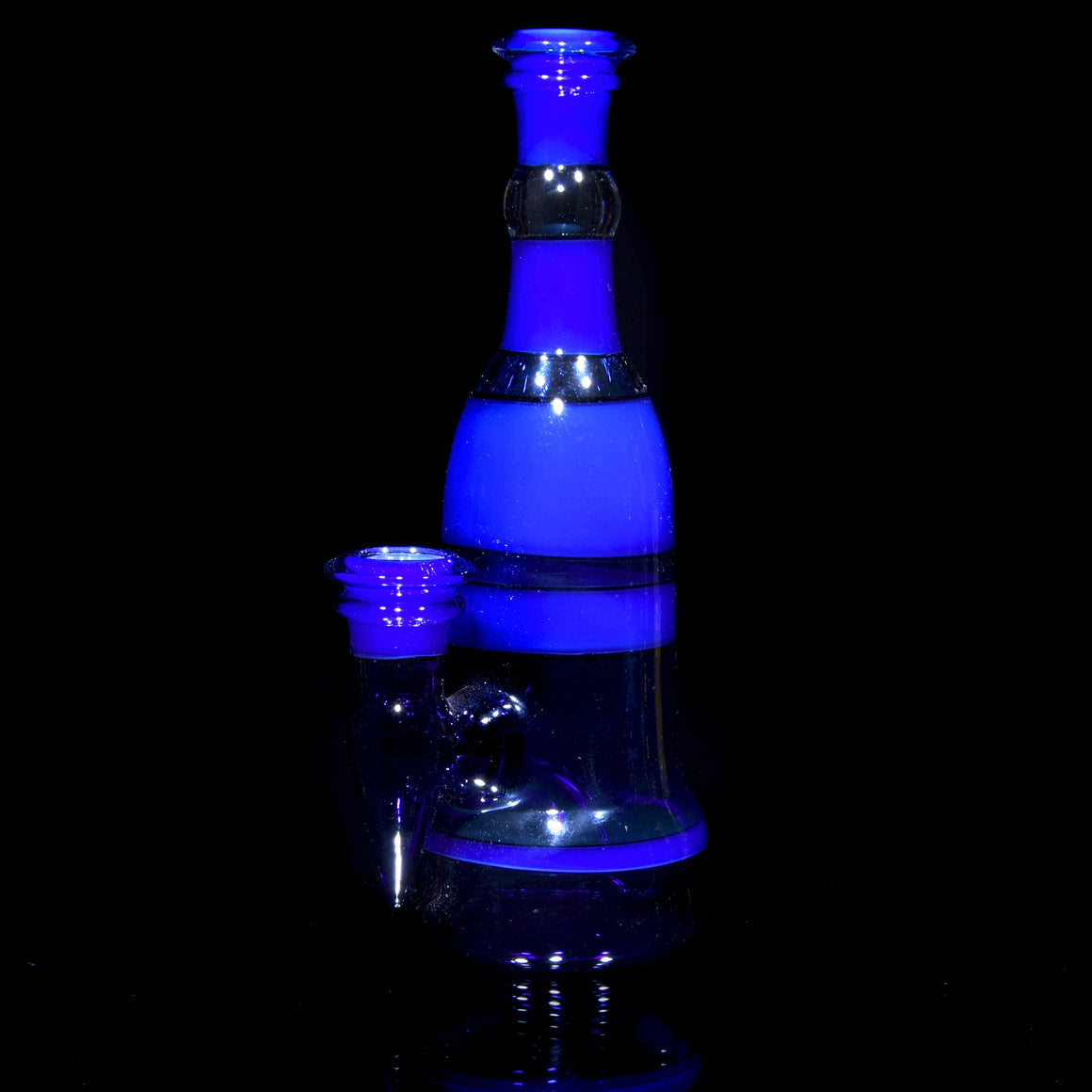 Blue Cheese/Cobalt Encalmo Rocket Bottle Rig - 10mm Female