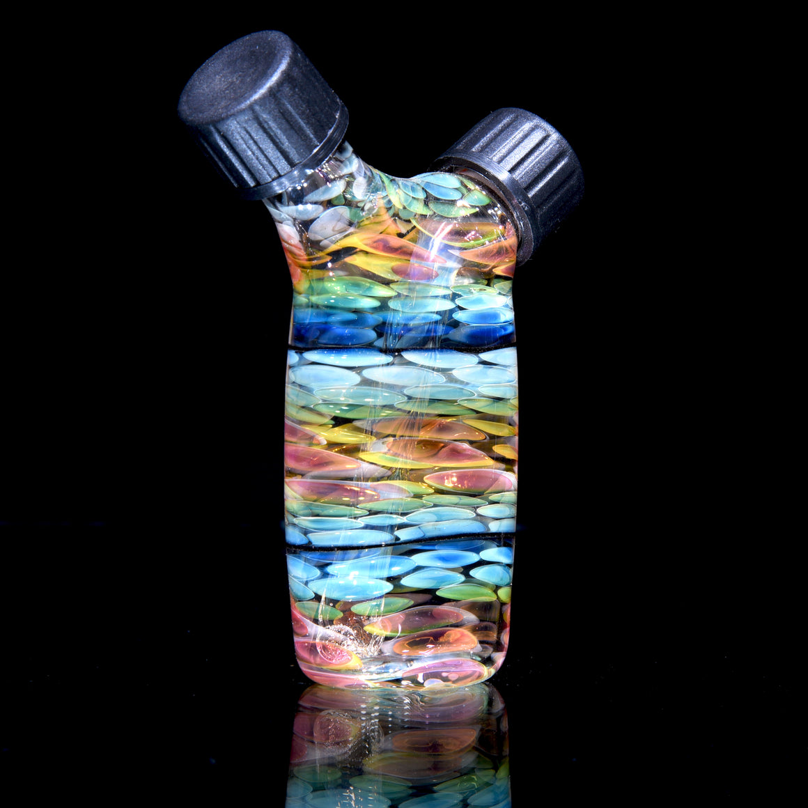 Fume Honeycomb Airtight Threaded Travel Flask Rig - 10mm Female