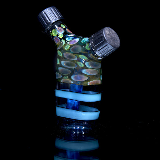 Fume Honeycomb Encalmo Airtight Threaded Travel Flask Rig - 10mm Female