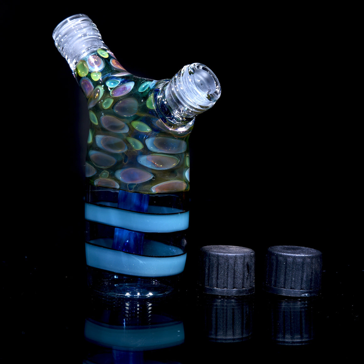 Fume Honeycomb Encalmo Airtight Threaded Travel Flask Rig - 10mm Female