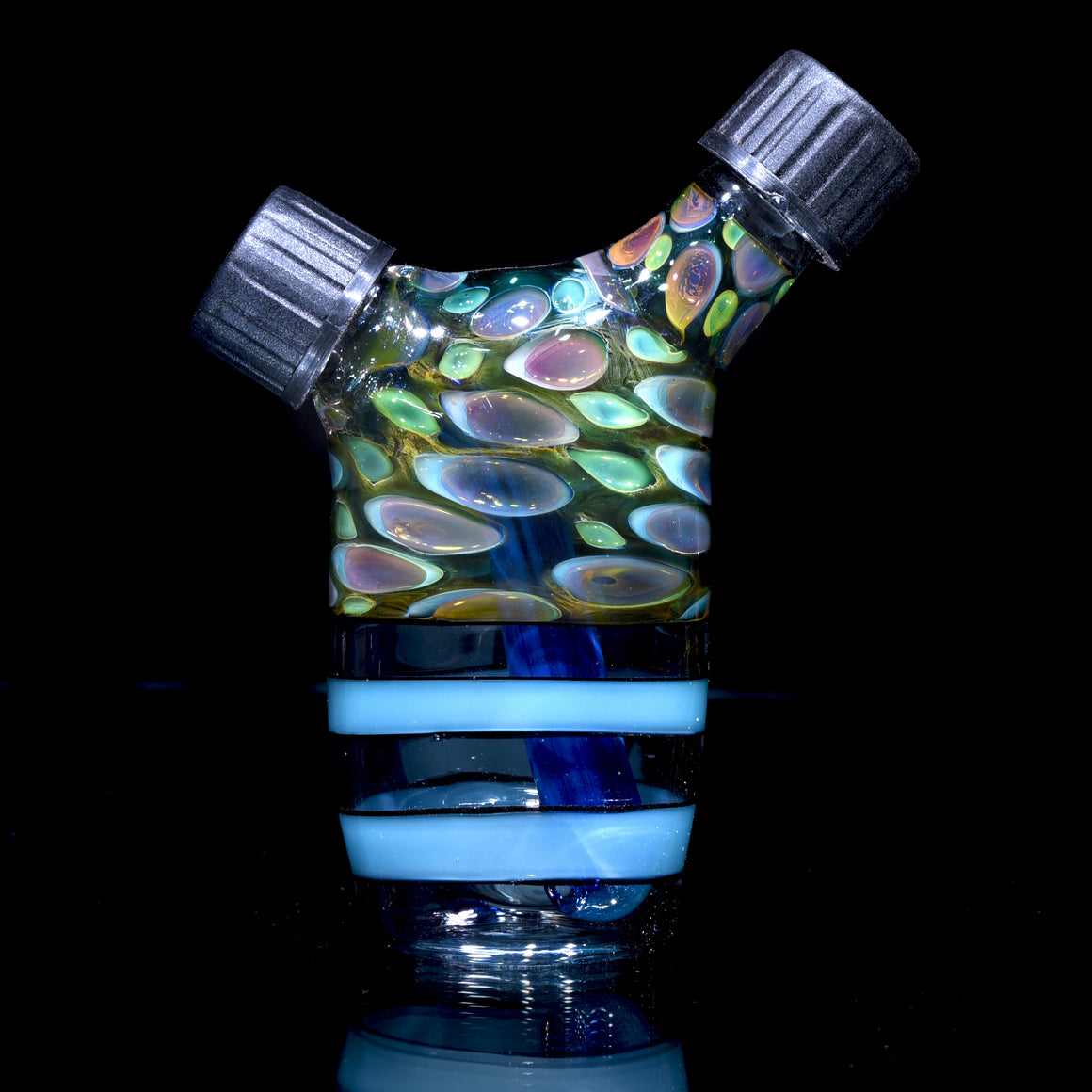 Fume Honeycomb Encalmo Airtight Threaded Travel Flask Rig - 10mm Female