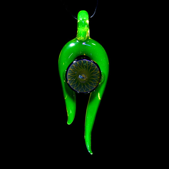 UV Reactive Abstract Fumicello Pendant - Illuminati