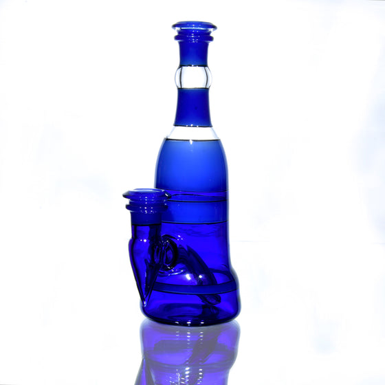 Blue Cheese/Cobalt Encalmo Rocket Bottle Rig - 10mm Female