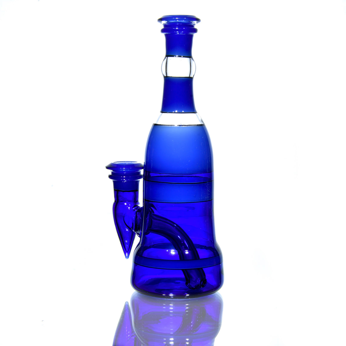 Blue Cheese/Cobalt Encalmo Rocket Bottle Rig - 10mm Female