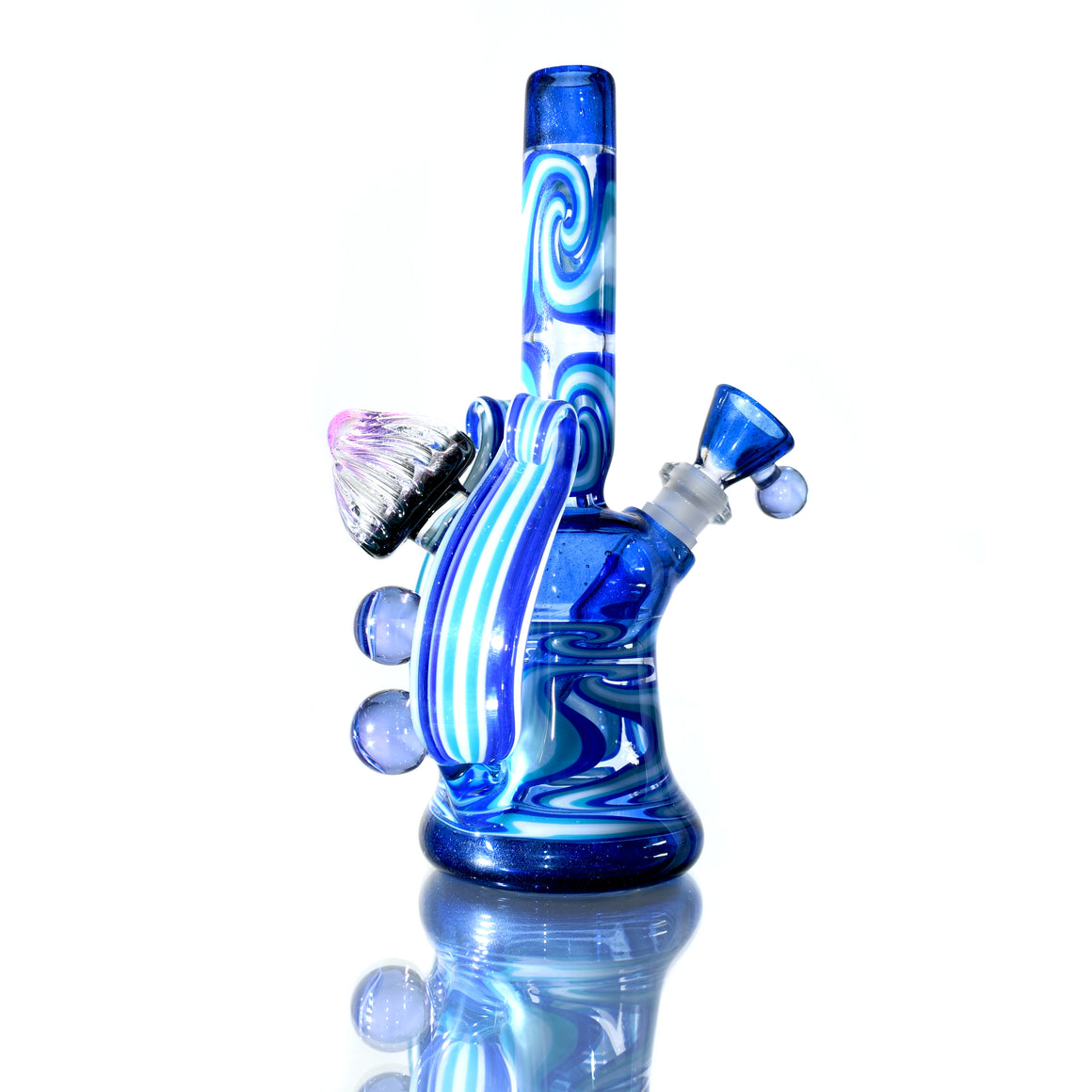 Custom Blue Mini Tube Set - 10mm Female