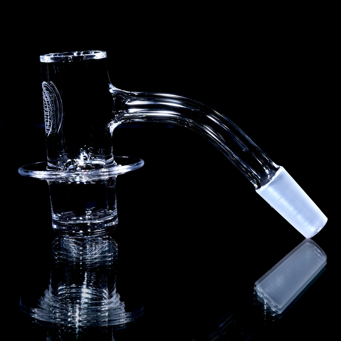 Clear Halo Auto-Spinner Bangers by Evan Shore - 18mm OD Bucket
