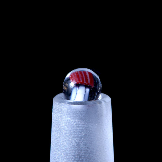 ~6mm Boro-encased Millie Terp Pearl by Ryan McCluer - Mushroom