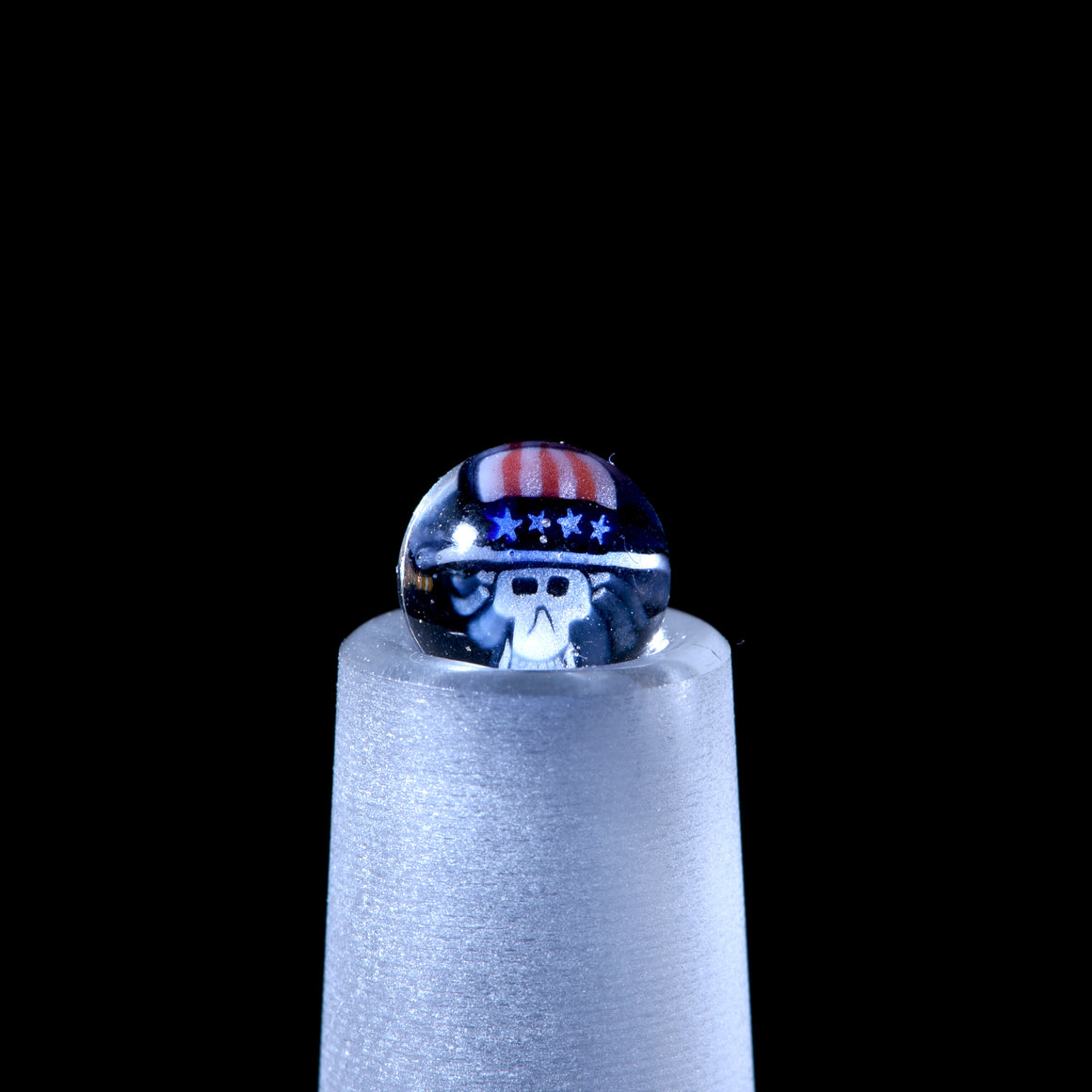 ~6mm Boro-encased Millie Terp Pearl by Ryan McCluer - Dead Uncle Sam