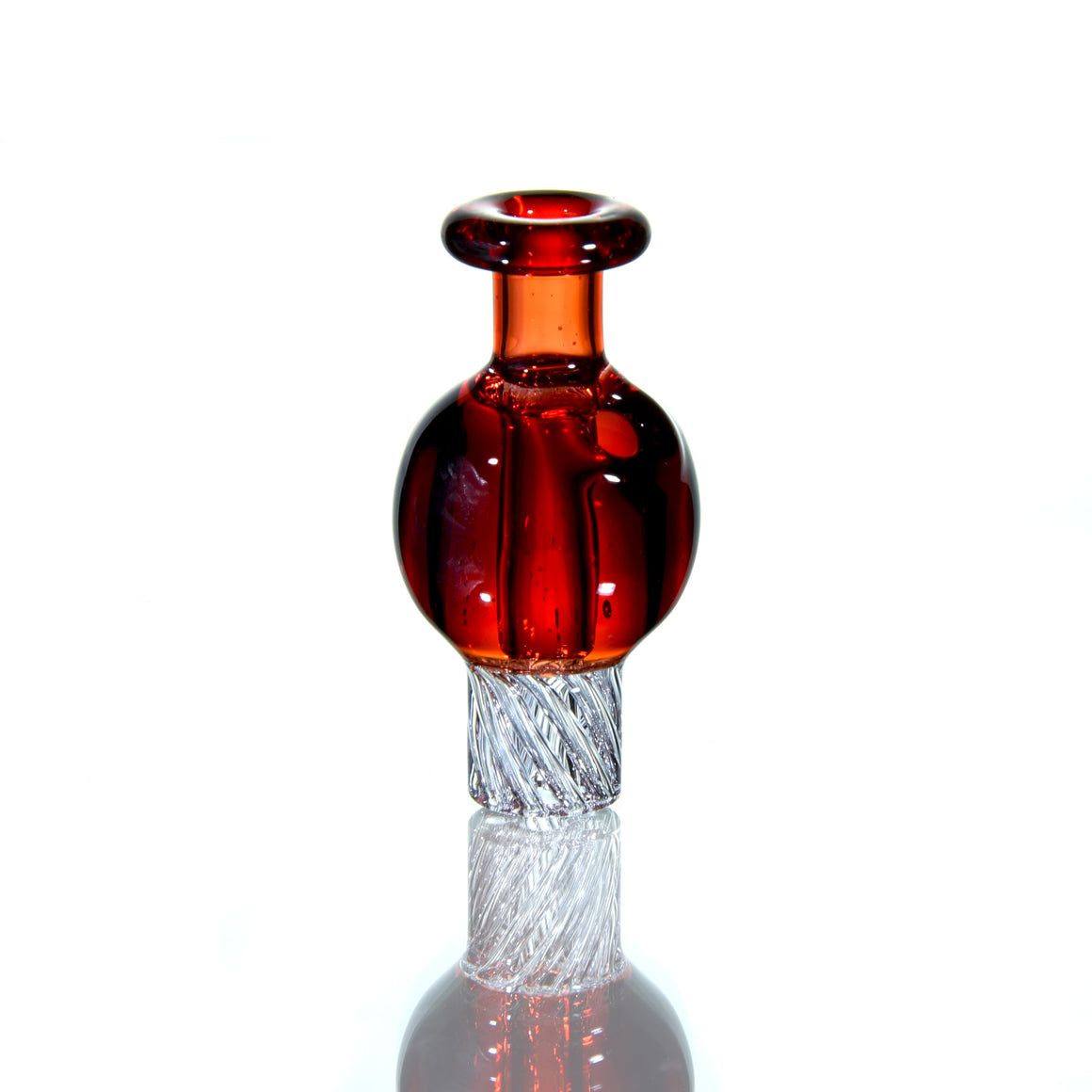 GTR Bubble Carb Cap - Pomegranate