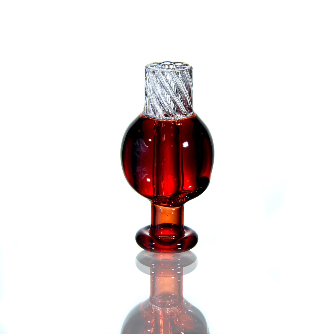 GTR Bubble Carb Cap - Pomegranate