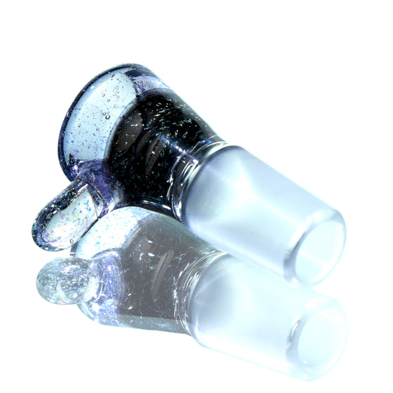 Dichroic Single-hole Martini Slide - Purple - 18mm