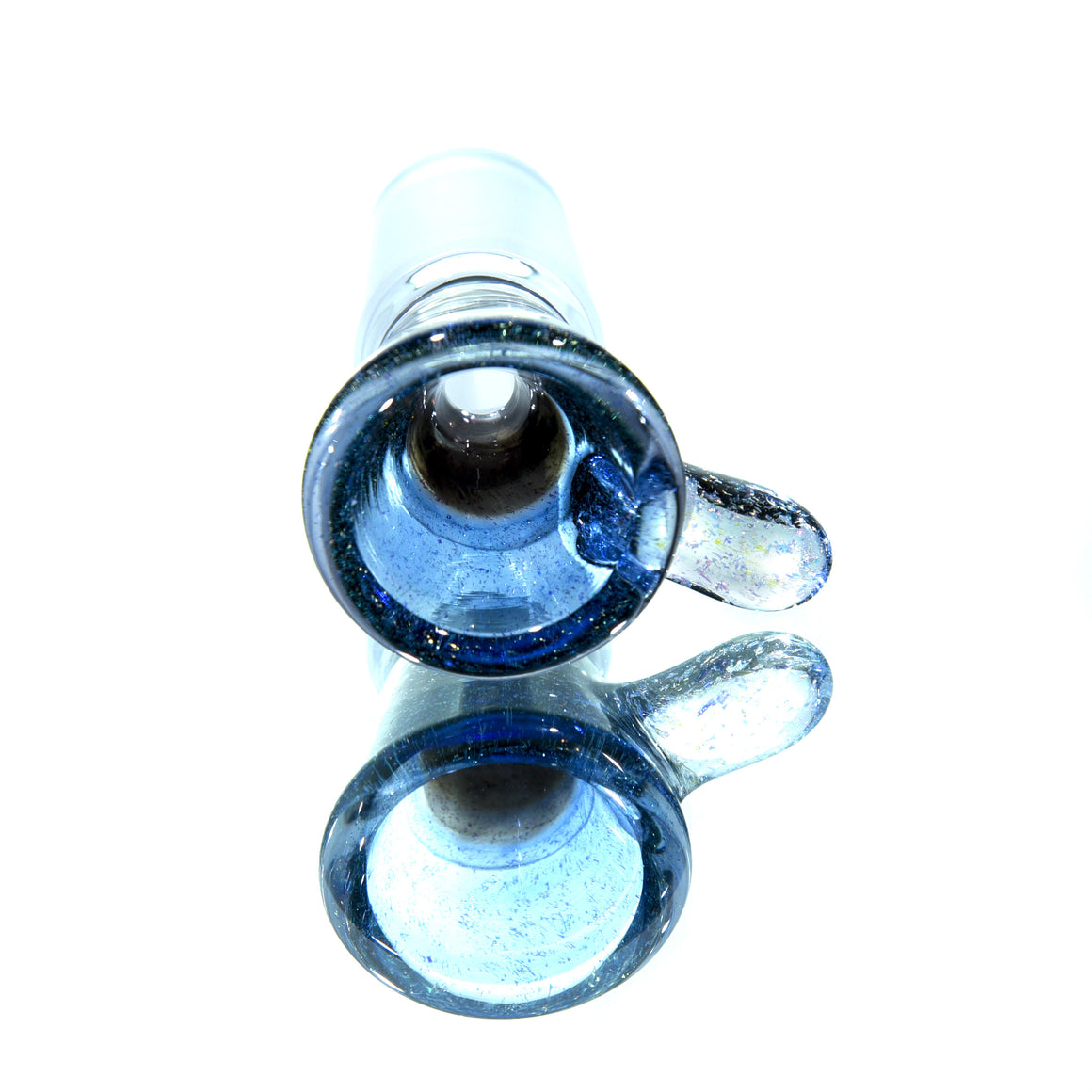 Dichroic Single-hole Martini Slide - Blue - 18mm