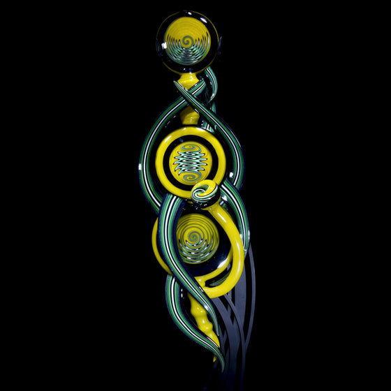 "Spring Flow" 2010 Bubbler w/ Stand by Scooter