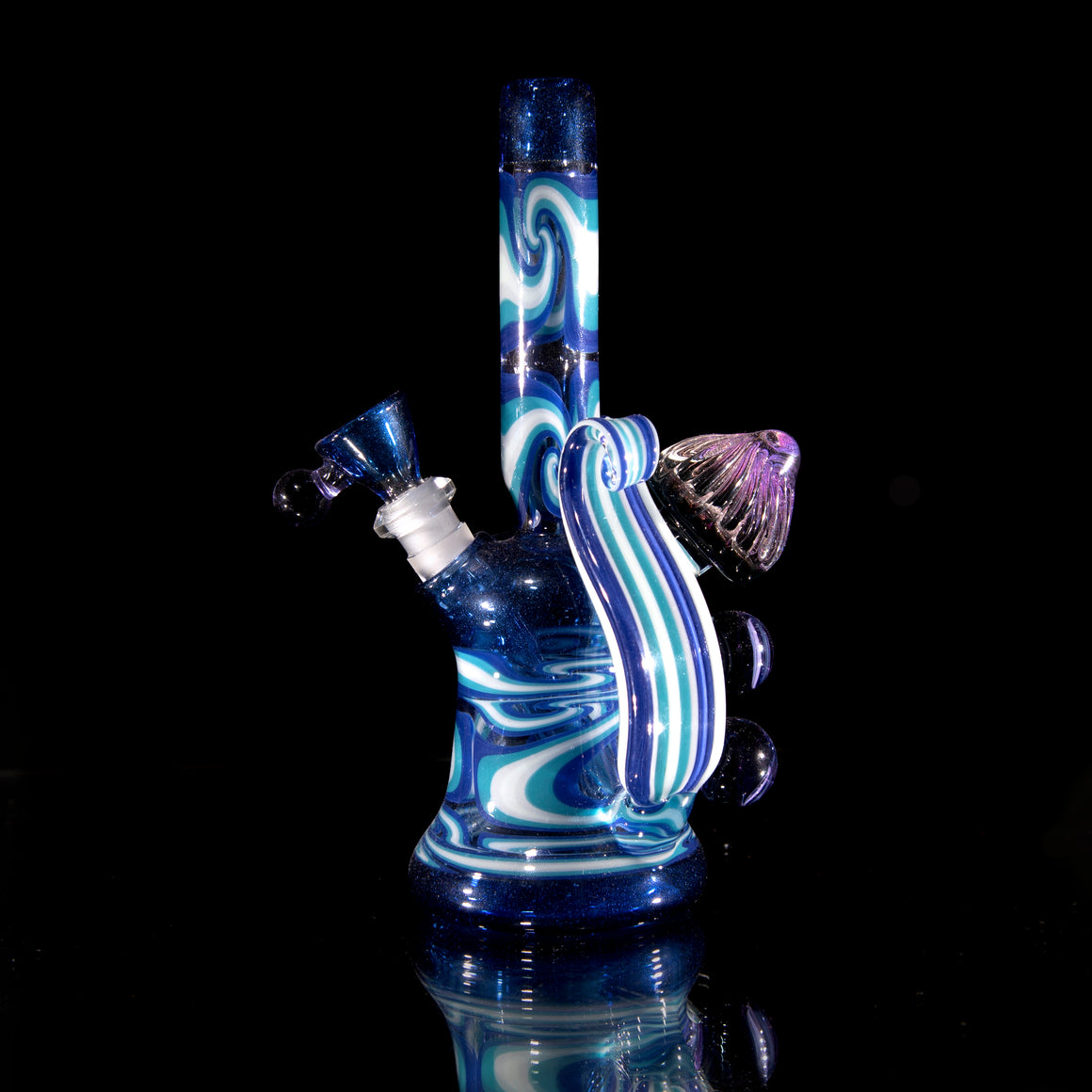 Custom Blue Mini Tube Set - 10mm Female