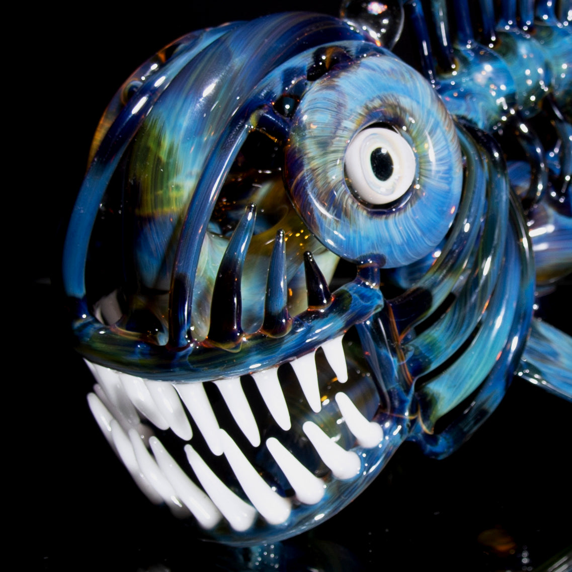 Armoured Prehistoric Fish w/ Spinner - Deppe's Darkness