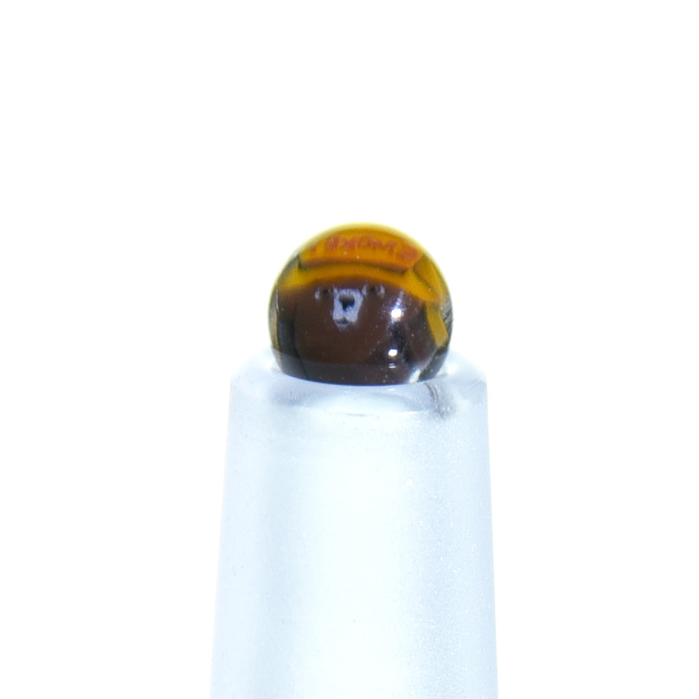 ~6mm Boro-encased Millie Terp Pearl by Ryan McCluer - Smokey the Bear