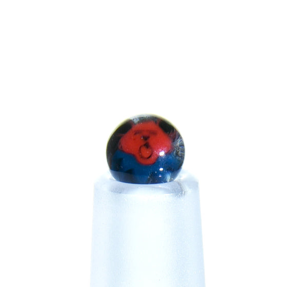 ~6mm Boro-encased Millie Terp Pearl by Ryan McCluer - Red Grateful Dead Bear