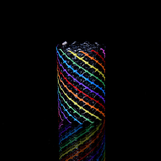 Mamba Guardz - Custom Nozzle Heat Shield for Blazer Big Shot GT8000 - Rainbow Spiral