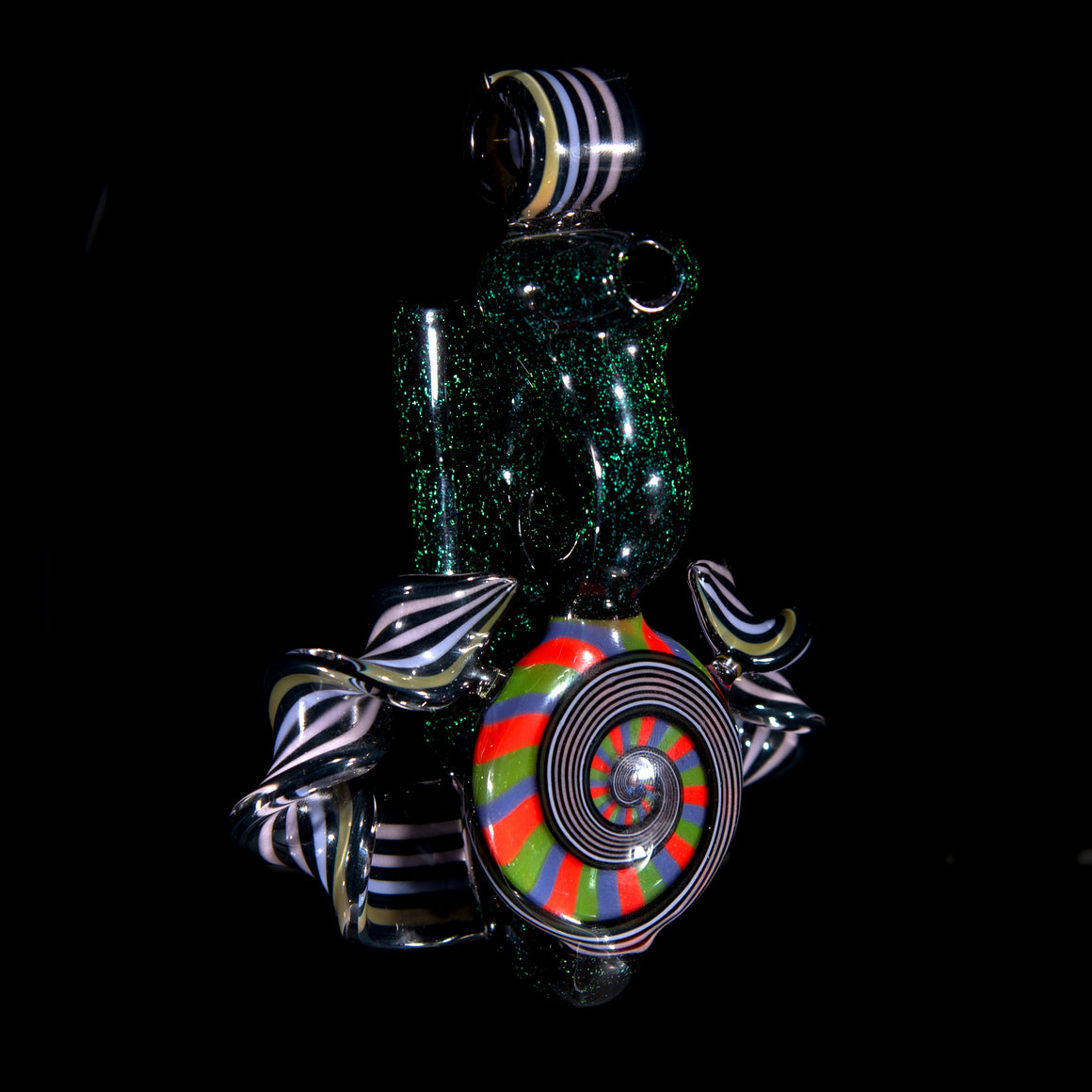 Pendant Rig #1 - RGB Staircase with Dichro and Twisted Canes