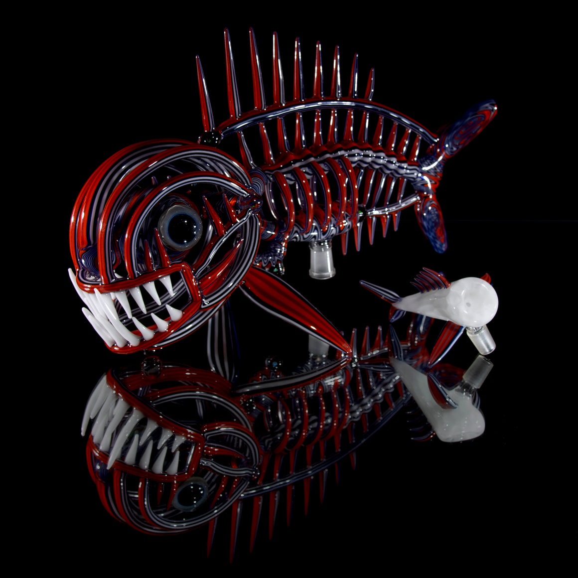 Lineworked Prehistoric Fish