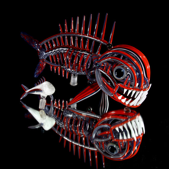 Lineworked Prehistoric Fish