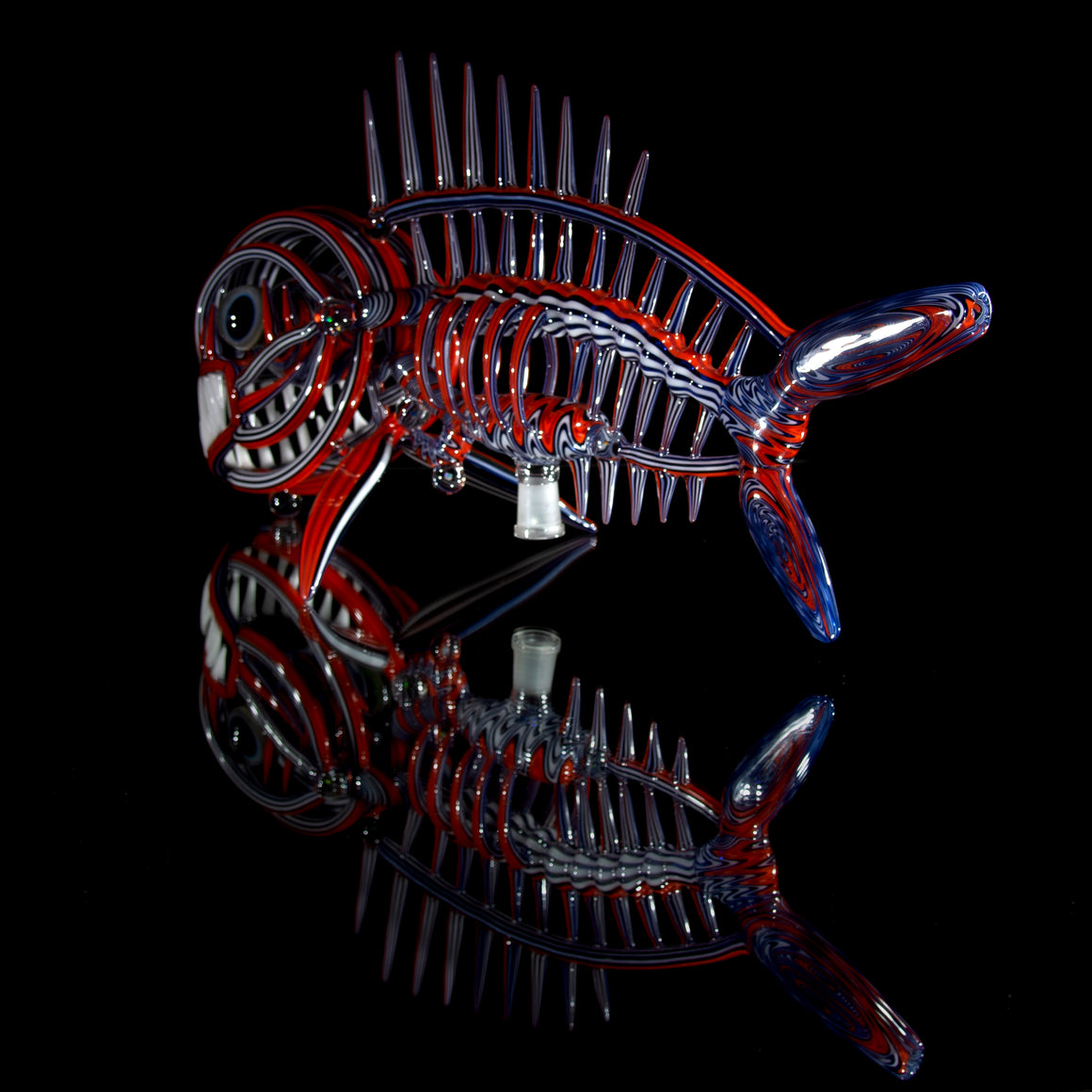 Lineworked Prehistoric Fish