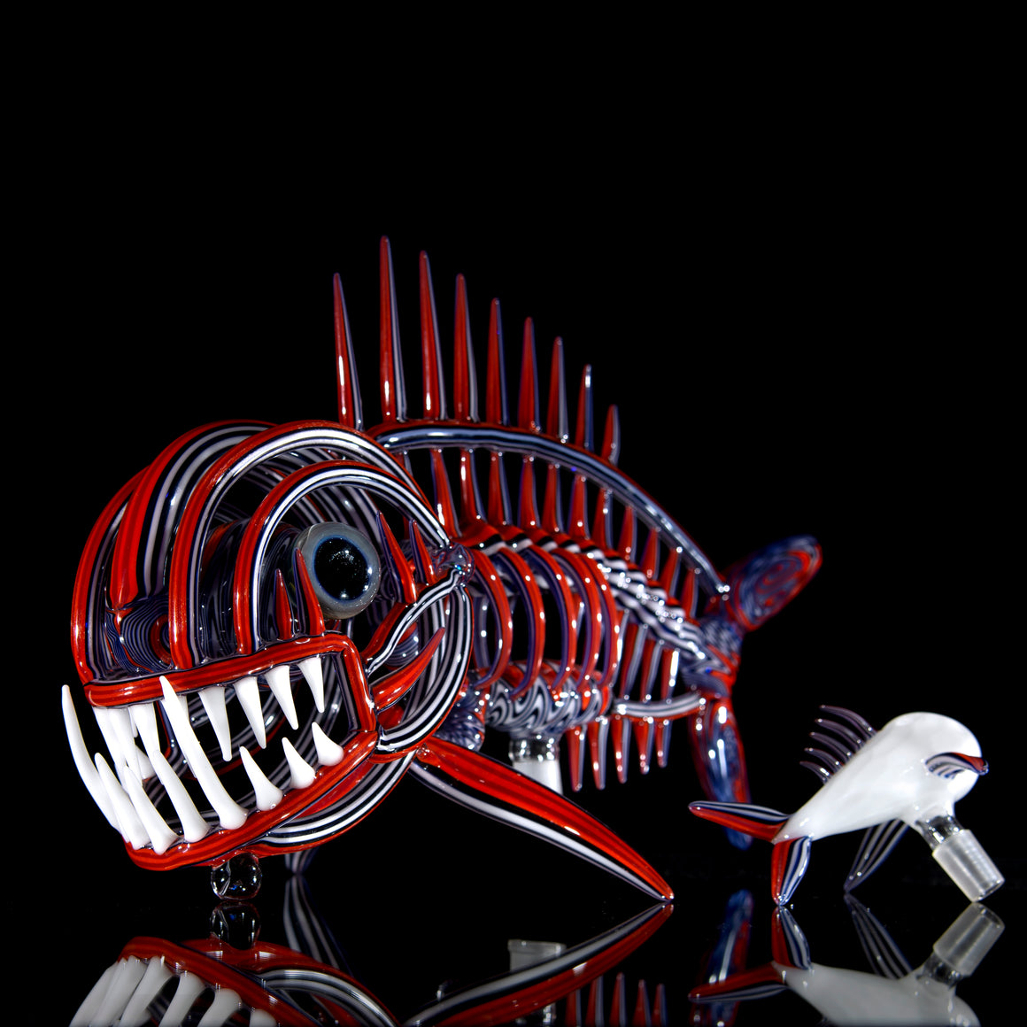 Lineworked Prehistoric Fish
