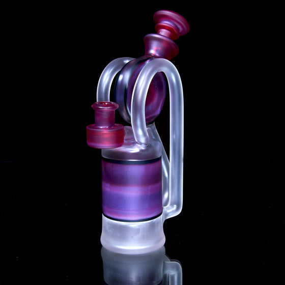 Double Vertical Bottle Recycler - Coldworked Fruit Basket/Eclipse - 10mm Female