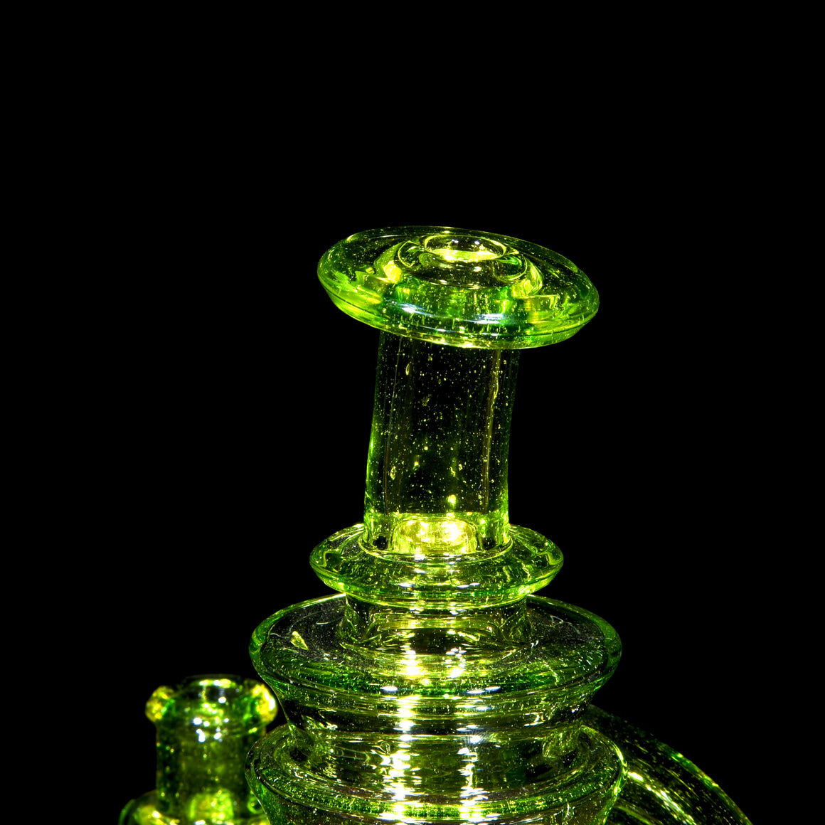 V2 QuickDraw Recycler - Green Dream/Gold Purple over Ice Water - 10mm Female