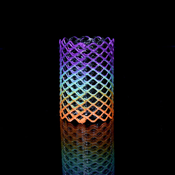 Mamba Guardz - Custom Nozzle Heat Shield for Blazer Big Shot GT8000 - Orange/Turquoise/Purple