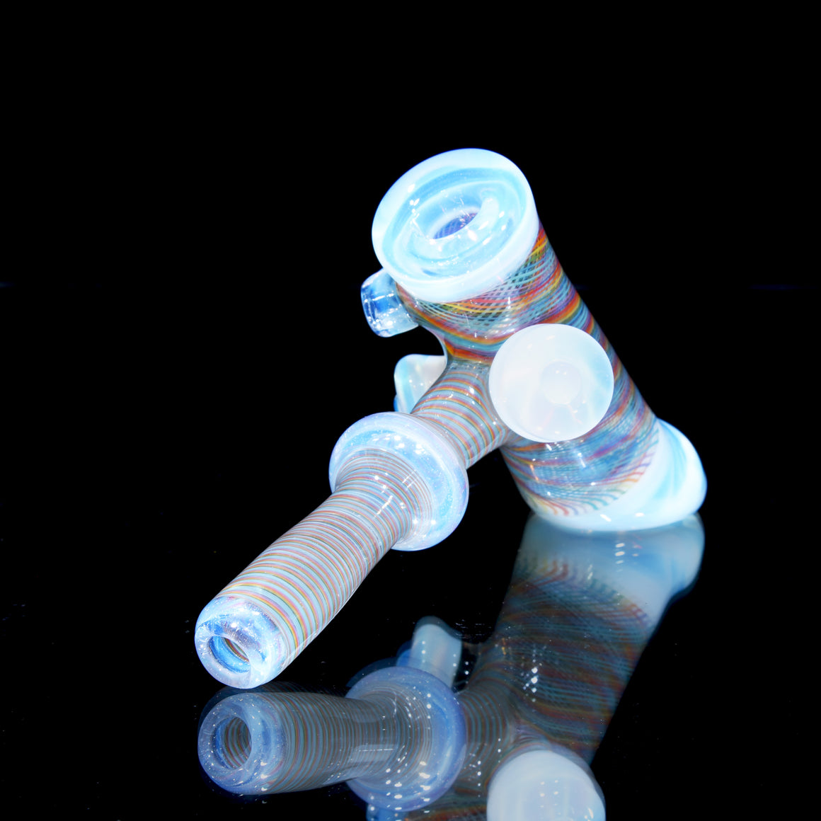 Fully-worked Dry Layback Hammer - Moonstone/Rainbow Reti