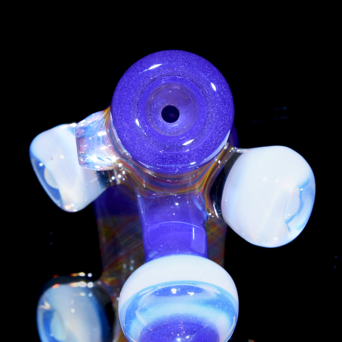 Fully-worked Dry Layback Hammer - Moonstone/Purple/Orange Reti